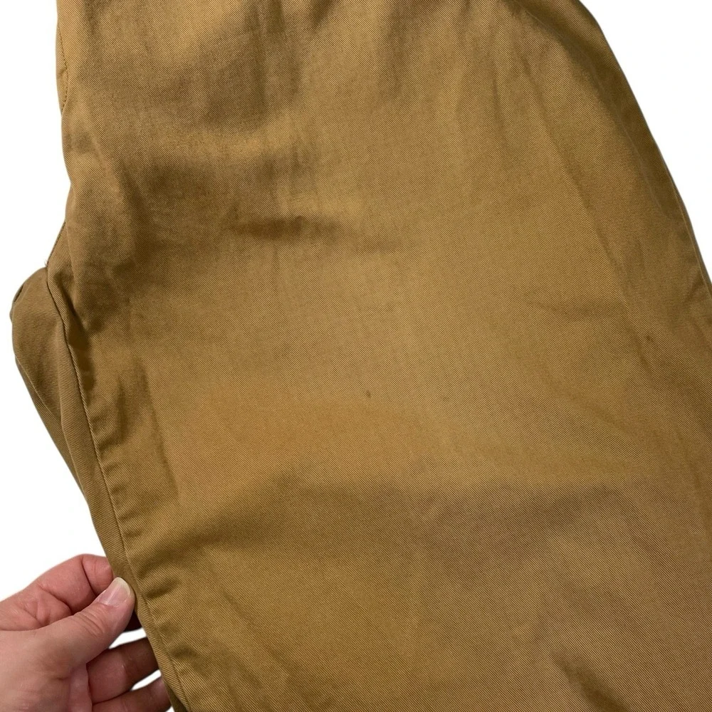 Polo Ralph‎ Lauren 40/32 Tan Hammond Pant Pleated Cuffed Chino Preppy Old Money